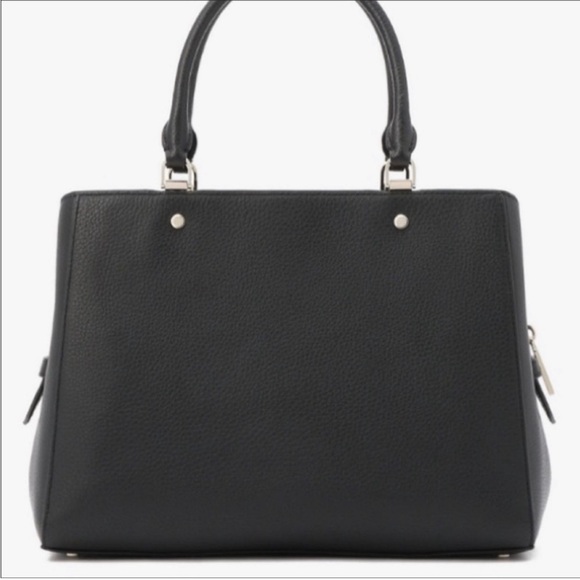 Kate Spade Leila Medium Satchel & Crossbody Black Bag - Picture 9 of 13